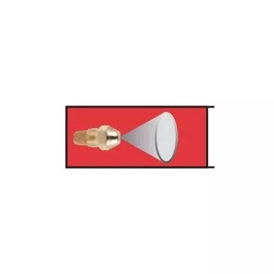 00055-90A1 (Delavan) | Oil Nozzle .55 Gph 90 Deg Hollow | Oil Nozzles
