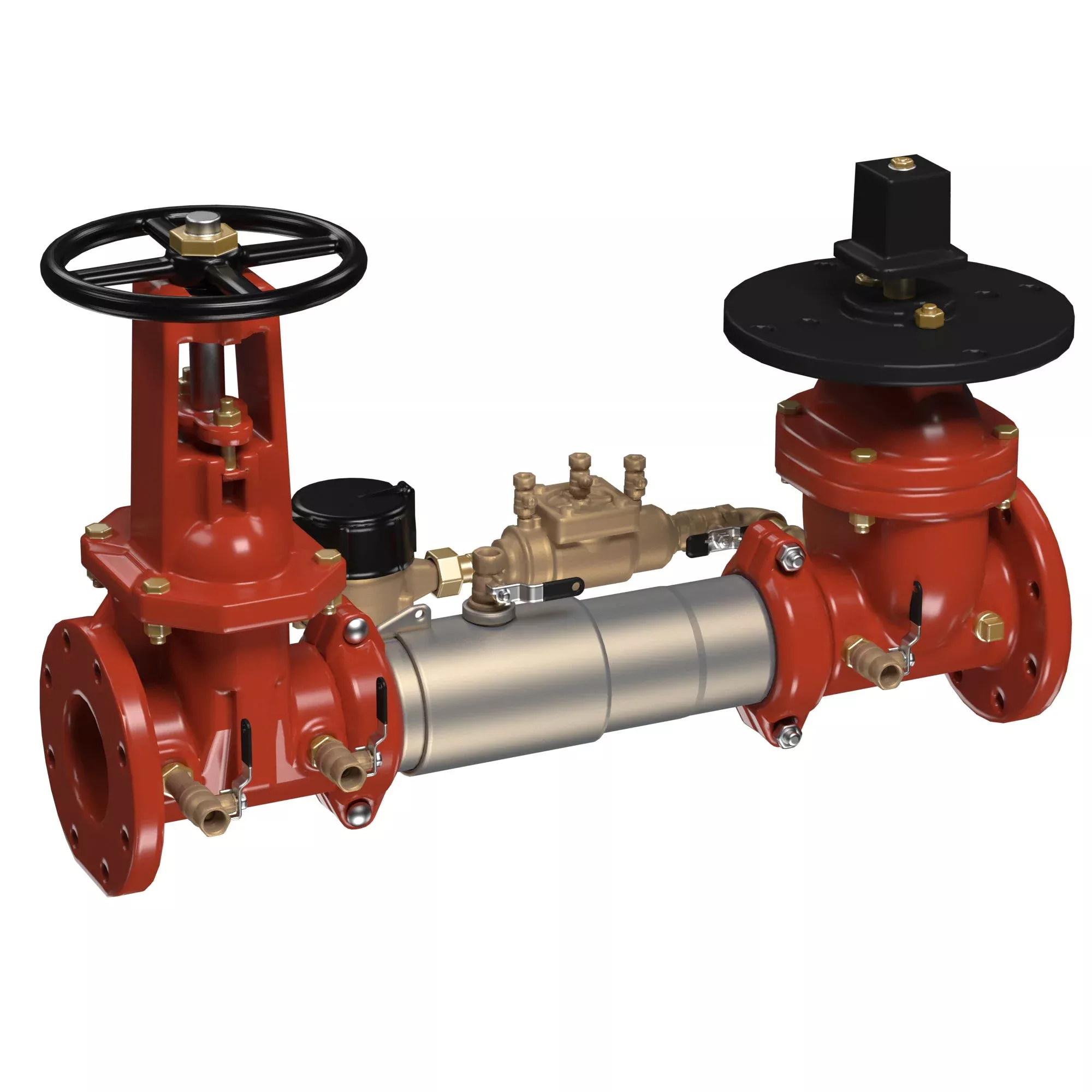 0124607 (Ames-Deringer) | 4 LFC300-PIVxOSY-CFM | Lead Free | Flanged X