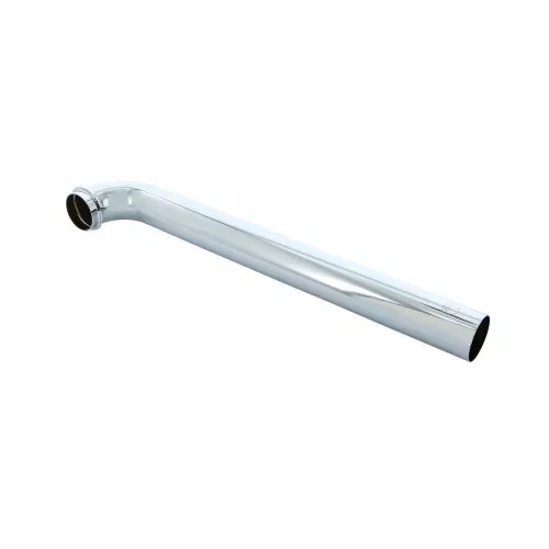 1 1/2" x 15" Chrome Plated Brass 20ga Wall Bend