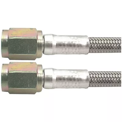 -3 Brake Line with Two Straight Fittings Multiple Sizes
