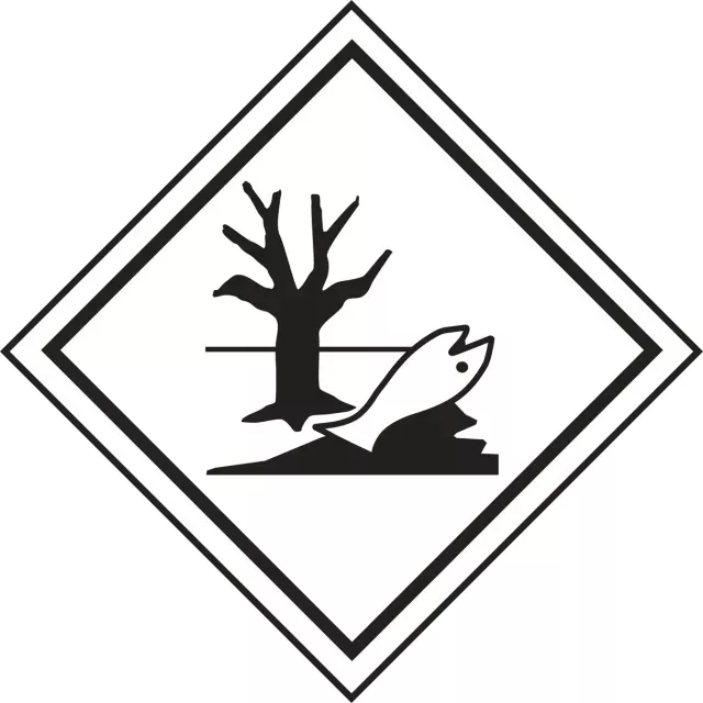 Accuform MPL907FV100 DOT Placard: Marine Pollutant