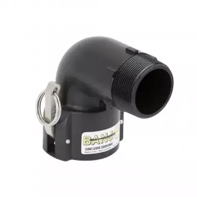 Banjo 2" 90 deg Female Coupler-2" Male Thread