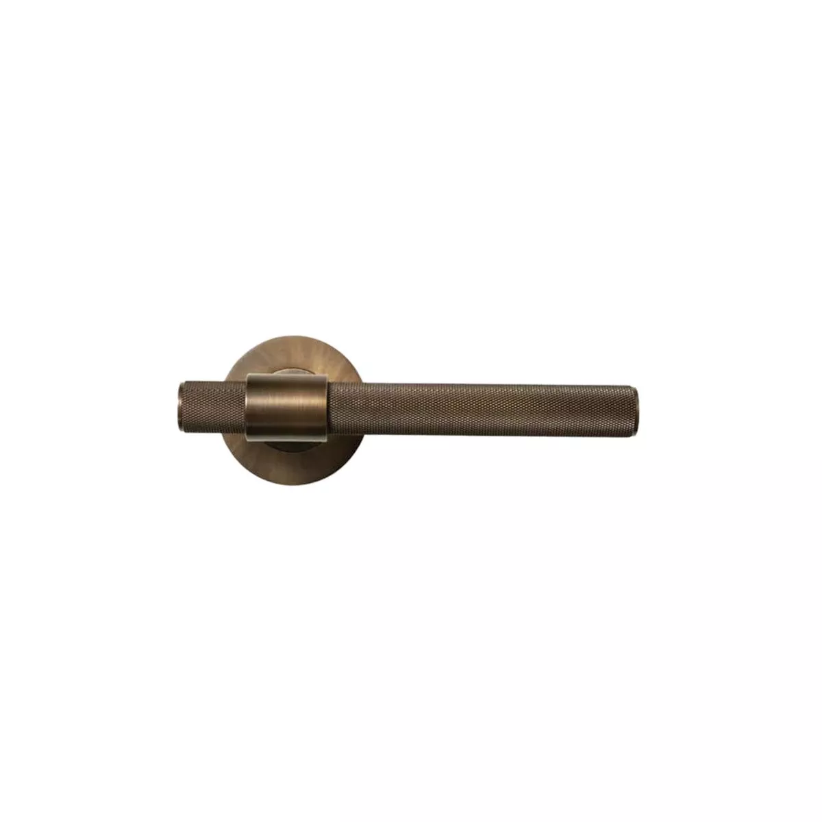 Belgravia Knurled Lever Handle Set Bronze