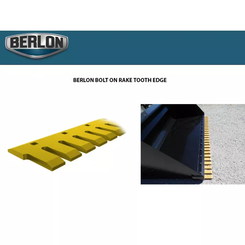 BERLON Bolt-On Rake Tooth Edge
