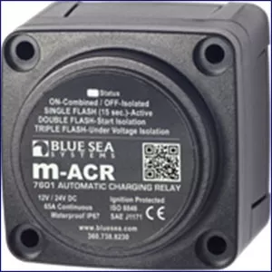Blue Sea Systems 7601 Automatic Charging Relay 65A