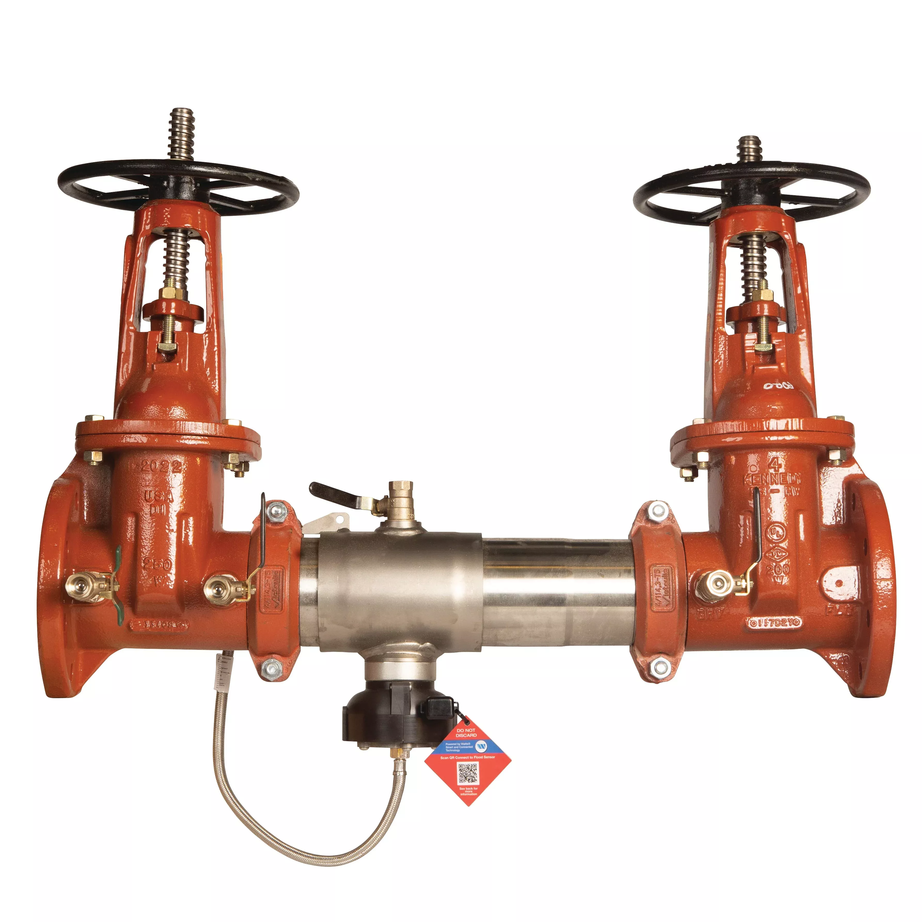F111586 (Watts) | 4 Inch | SS Reduced Pressure Zone Assembly Backflow