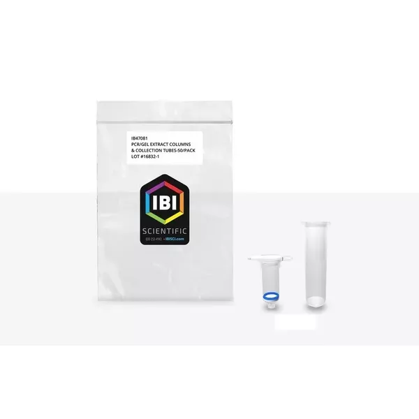 IBI Scientific IB47081 DF Columns and Collection Tubes Replacement Kit - 50 pcs