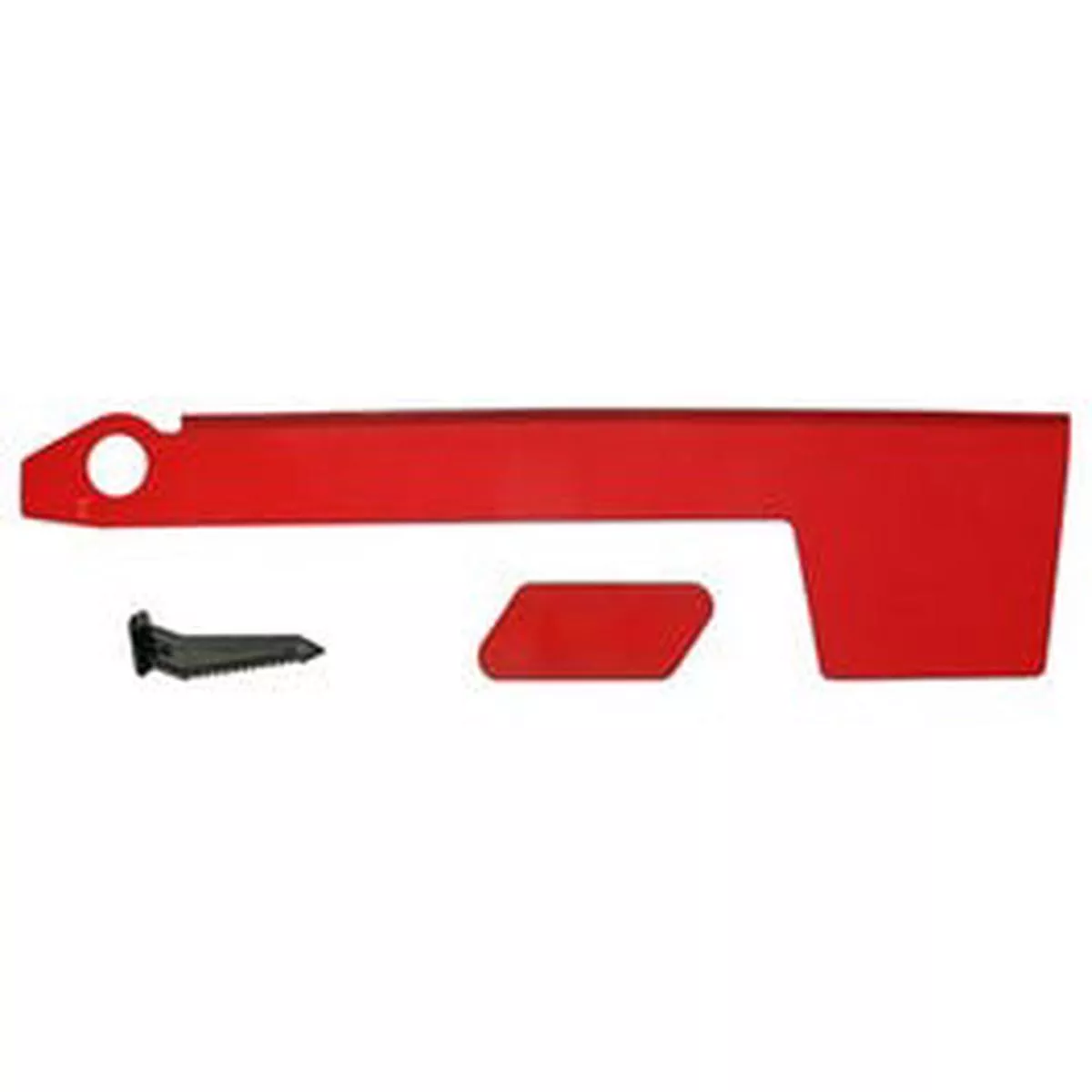 Mailbox Replacement Flag Kit, Red Aluminum