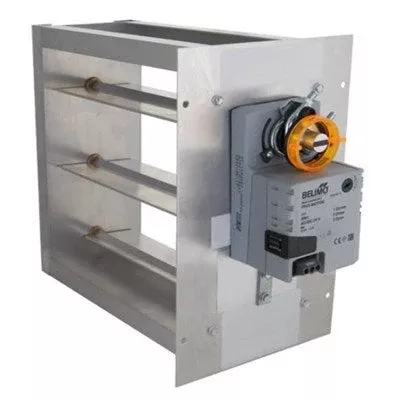 MD-2614-BM (Io HVAC Systems) | 26 x 14 Rect 2 Position Zone Damper | I