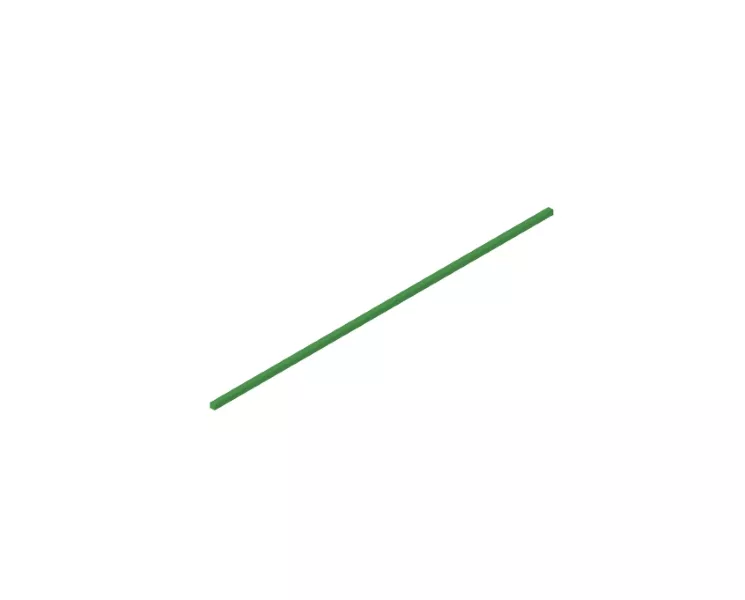 N163699 - LH Fertilizer Feedshaft Bar