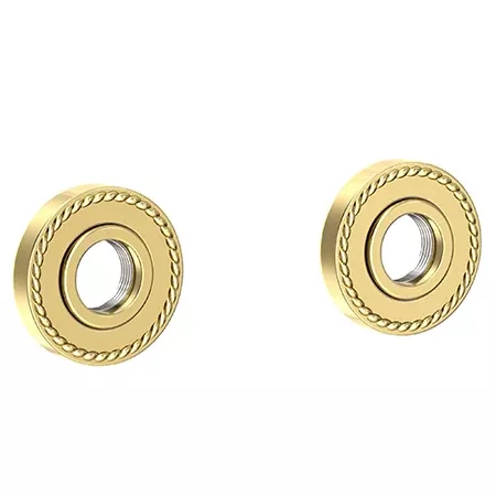Newport Brass - Amisa Grab Bar Decorative Rings & Mounting Kit