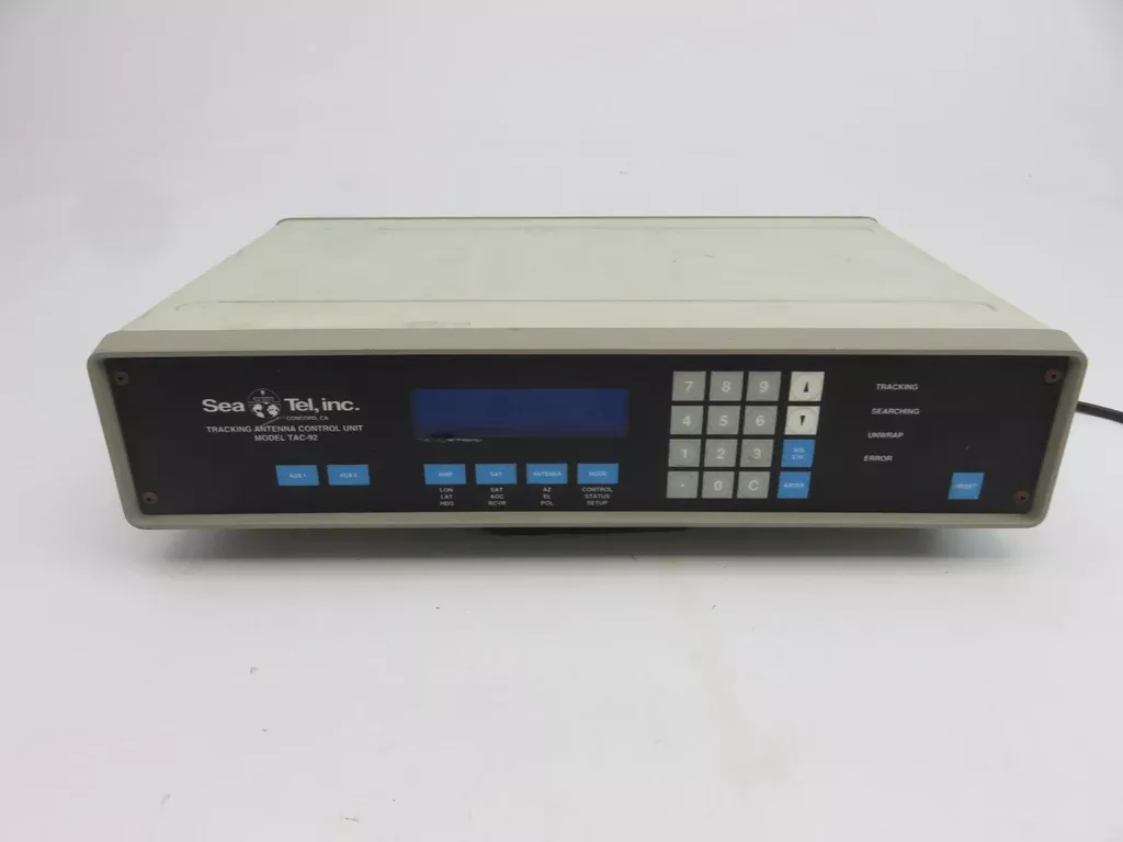 Sea Tel TAC-92 Marine Version 2.75d Master Satellite TV Tracking Antenna Control Unit