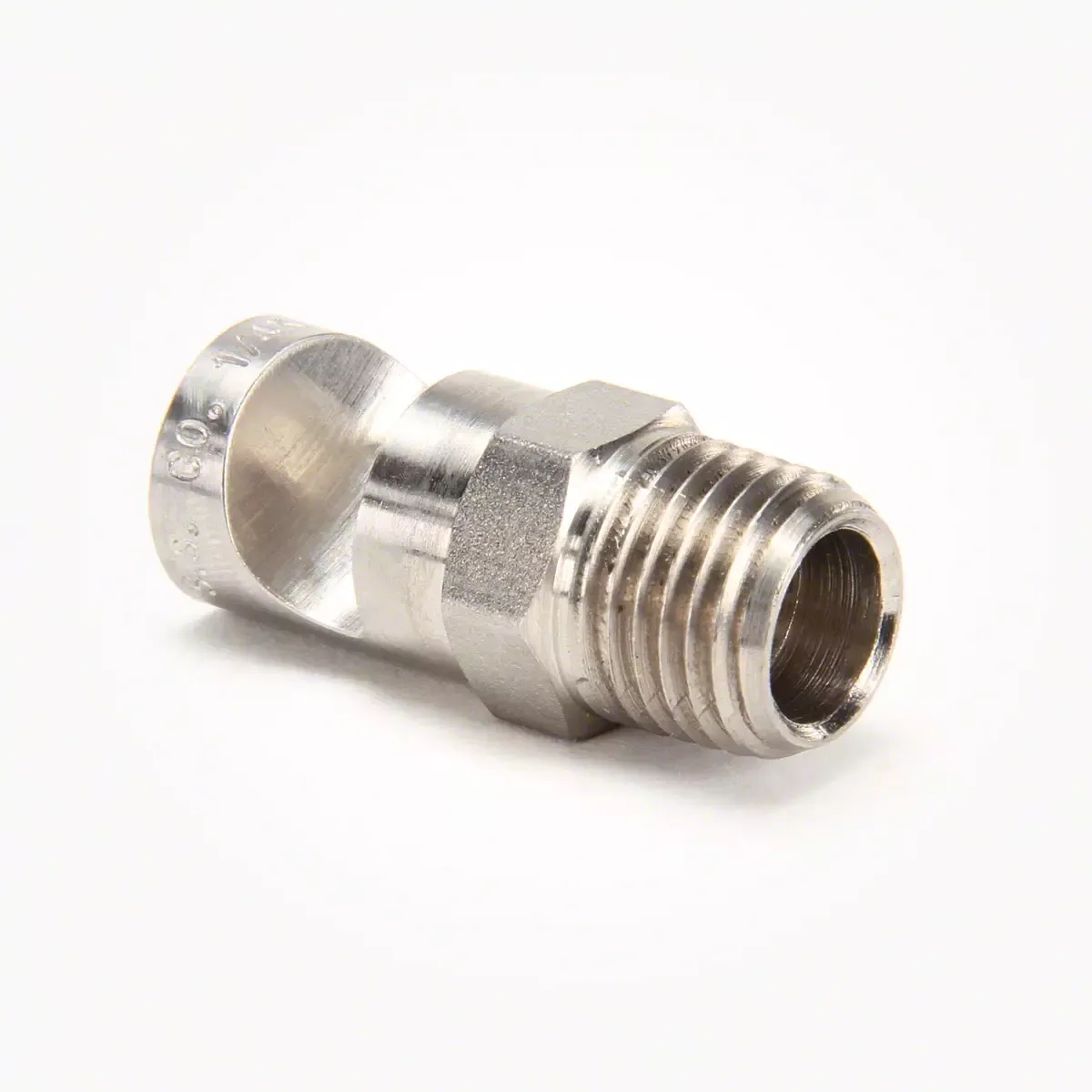 Teejet FloodJet Wide Angle Flat Spray Tip, Stainless Steel - 1/4K-SS24