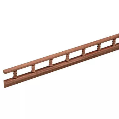 Whitecap L-type Teak Pin Rail