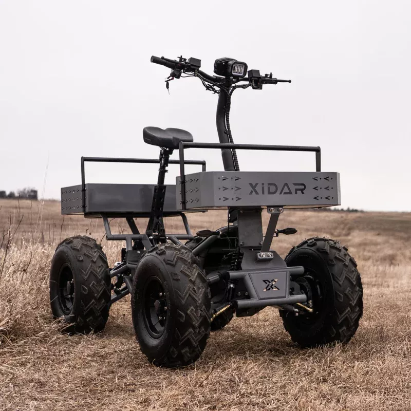XiDAR Spyder EQuad | Width 40" | 32.5 MPH | Battery 60V/50AH