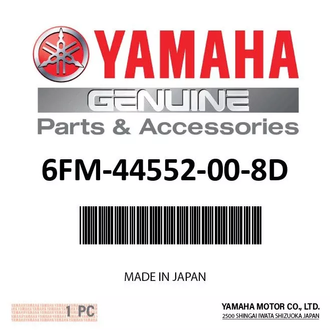 Yamaha 6FM-44552-00-8D - Housing, lower mount rubber 2