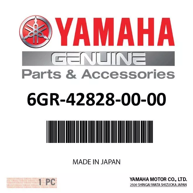 Yamaha 6GR-42828-00-00 - Plate, clamp