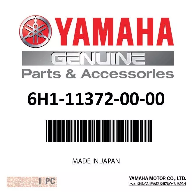 Yamaha 6H1-11372-00-00 - Nipple, hose
