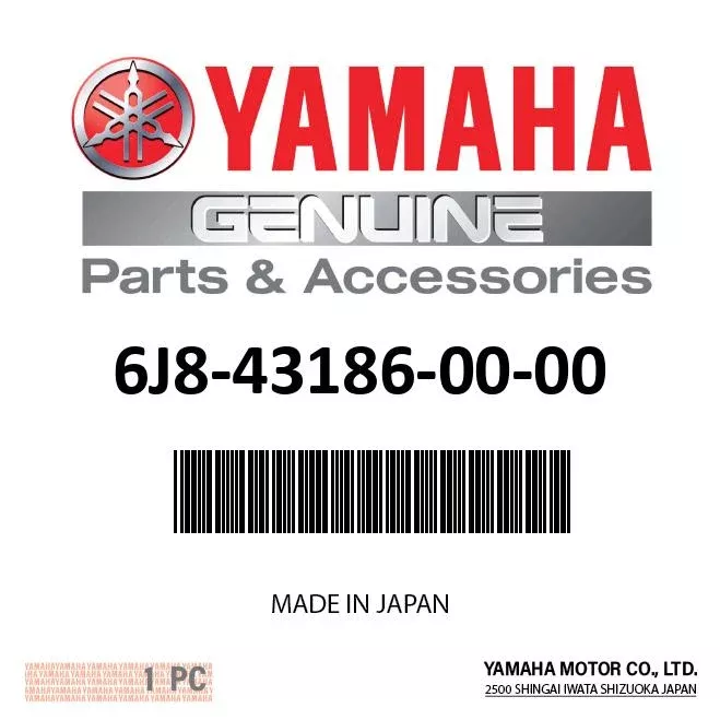 Yamaha 6J8-43186-00-00 - Lever