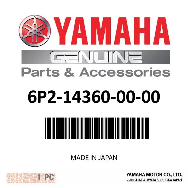 Yamaha 6P2-14360-00-00 - Throttle damper assy
